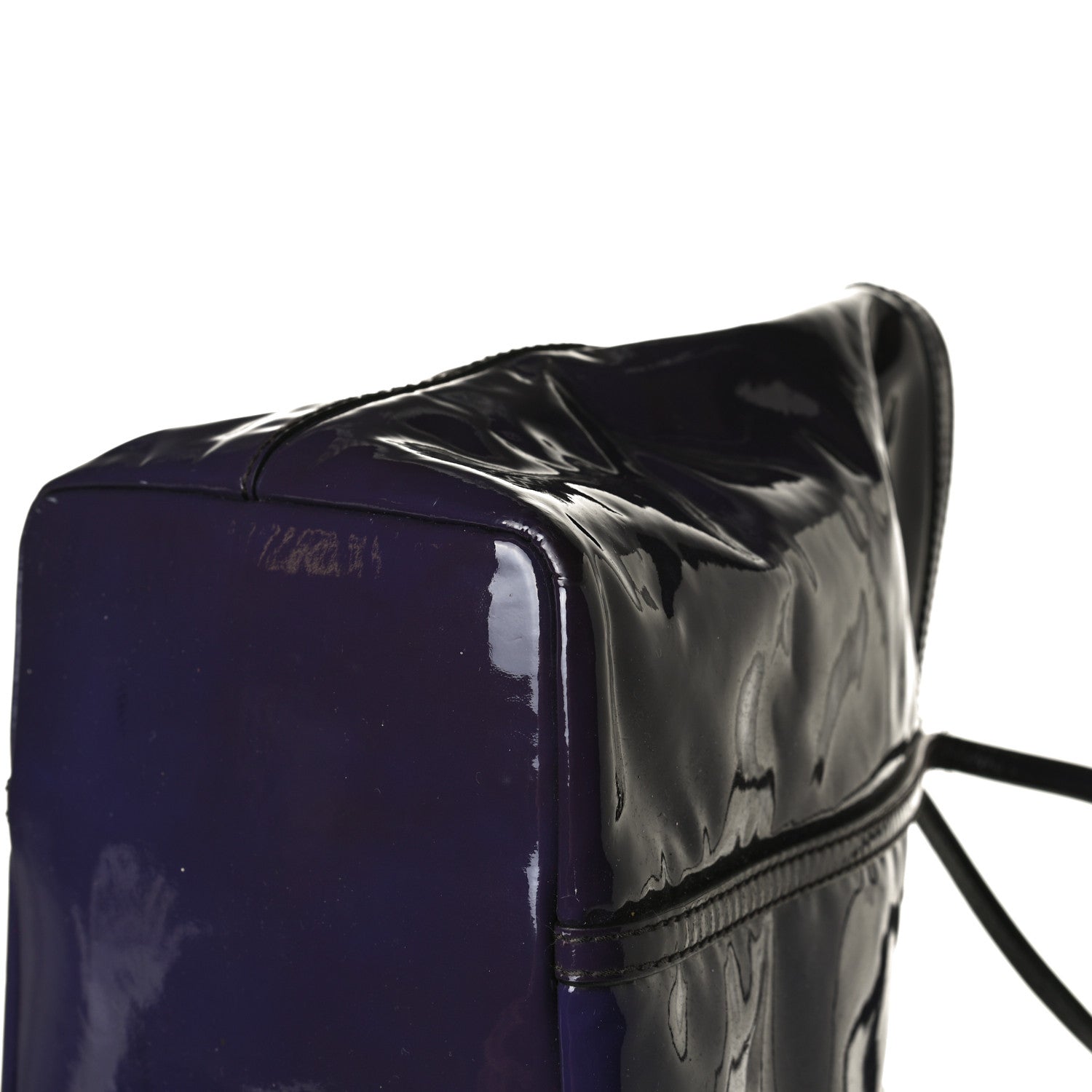Dolce & Gabbana Patent Shopping Tote Purple 13 of 22