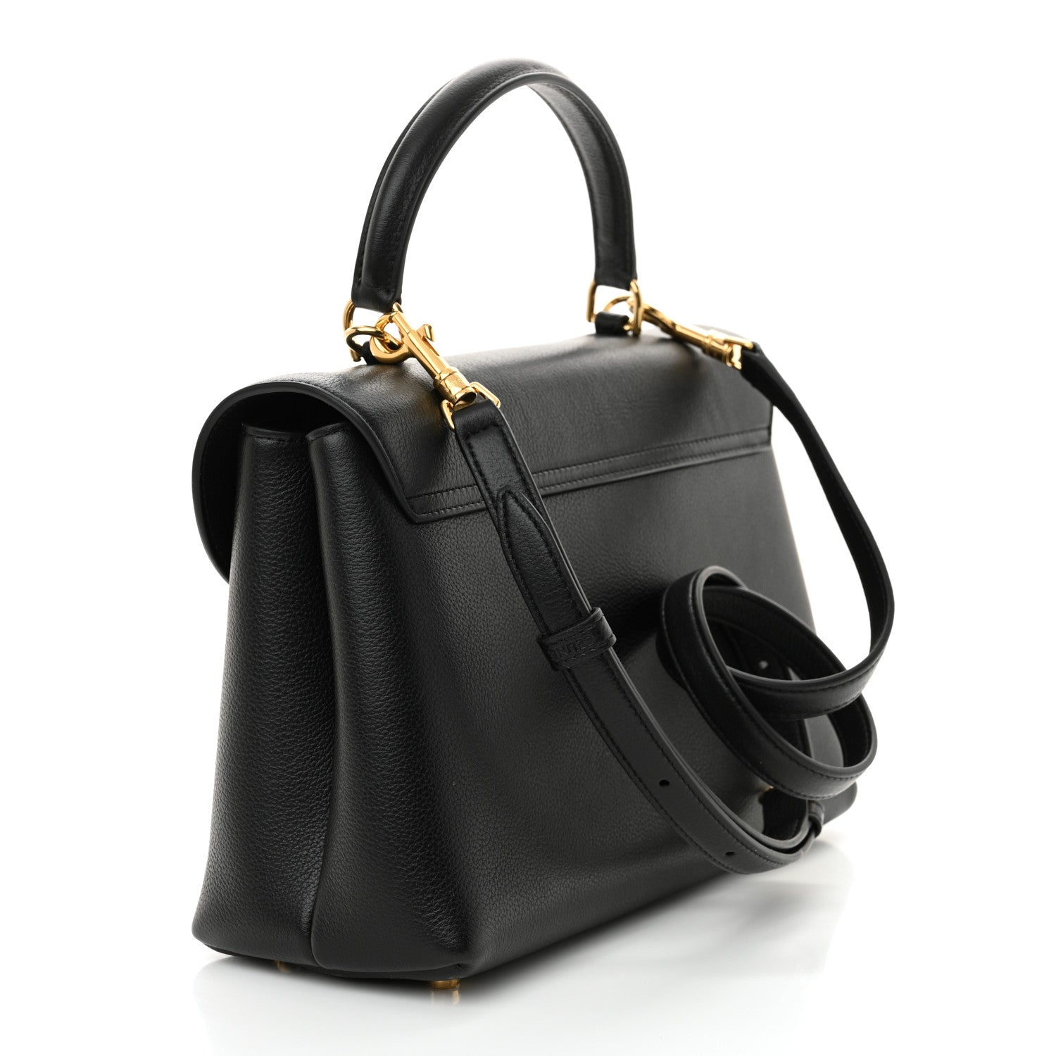 Celine Supple Calfskin Medium Nino Black 3 of 10