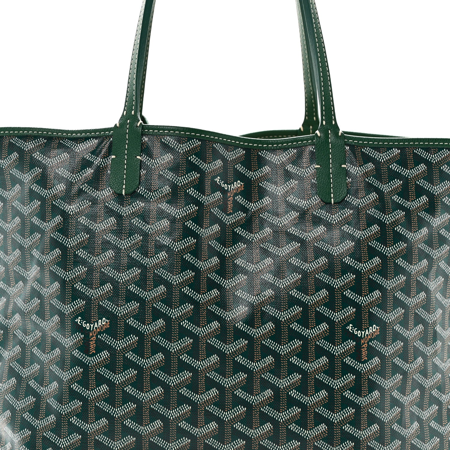 Goyard Goyardine Saint Louis PM Green 9 of 11