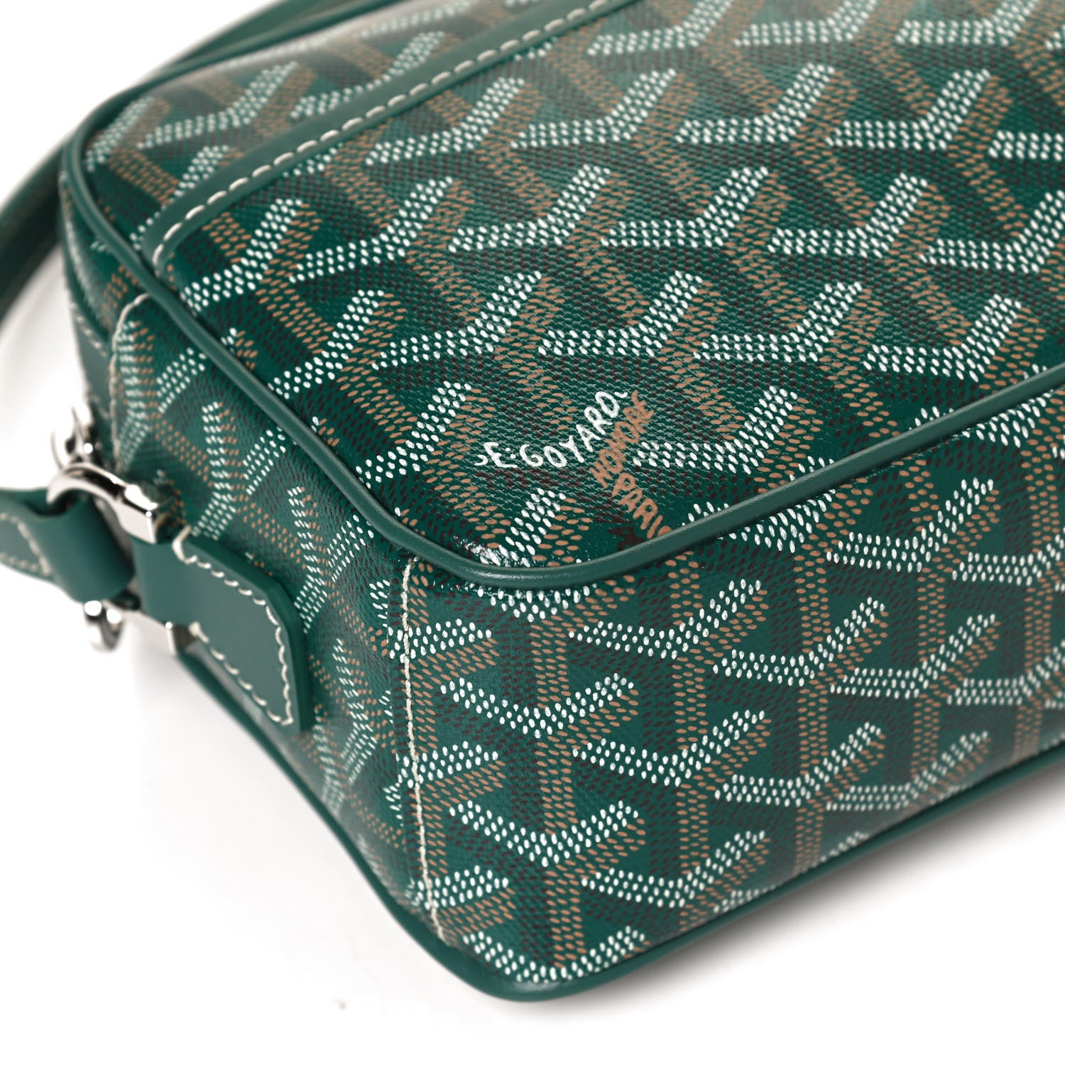 Goyard Goyardine Sac Cap Vert Green 10 of 11