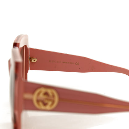 Gucci Square Frame GG0178S Sunglasses Rose Brown 5 of 8