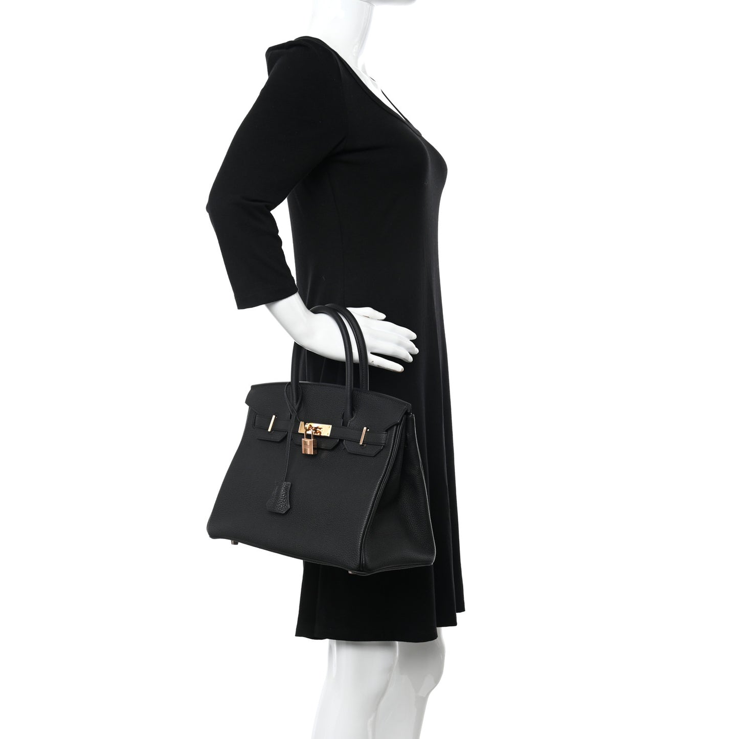 Togo Birkin 30 Black
