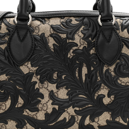 Gucci GG Supreme Monogram Arabesque Small Boston Black 15 of 15