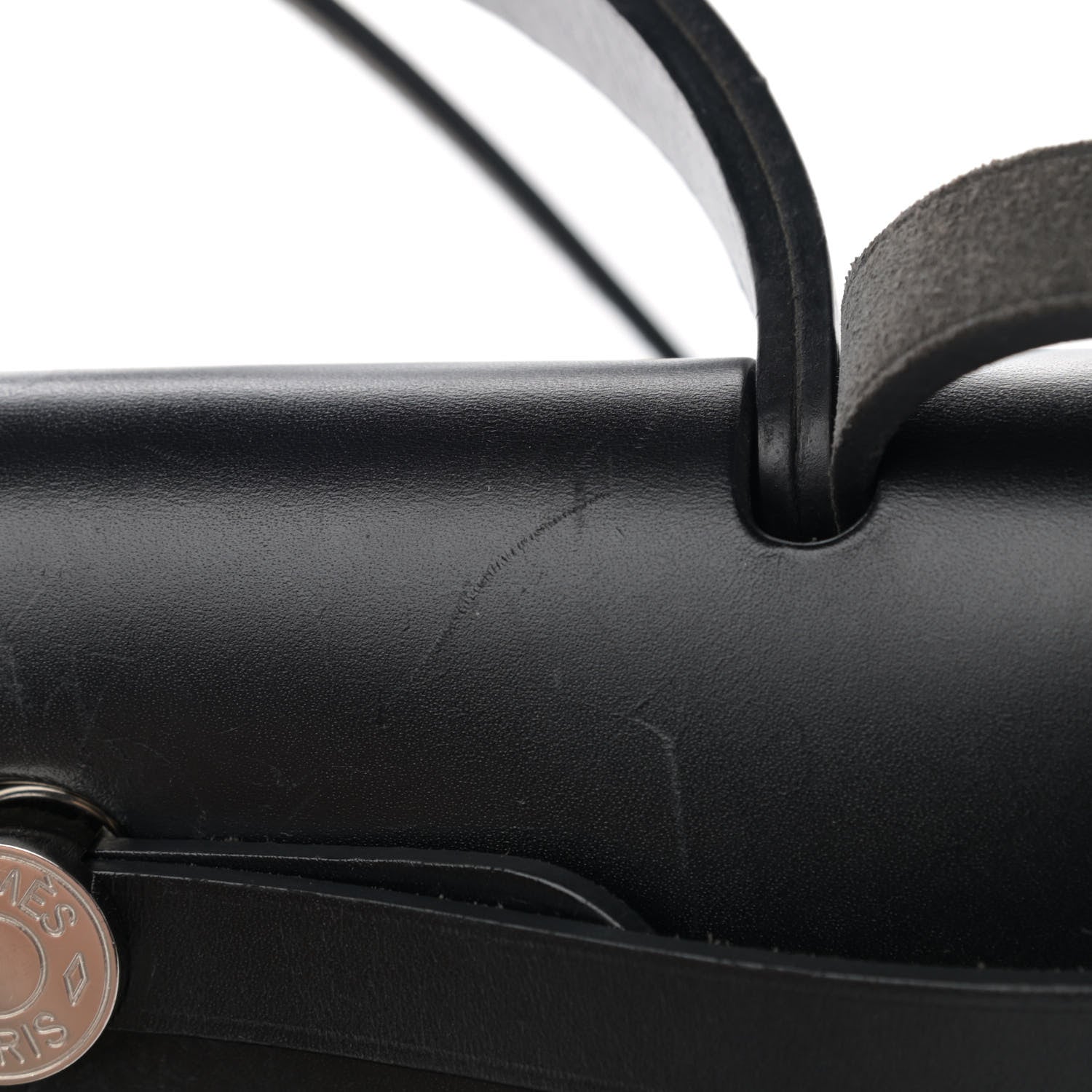 Hermes Military Toile Vache Hunter Herbag Zip PM 31 Black 14 of 17