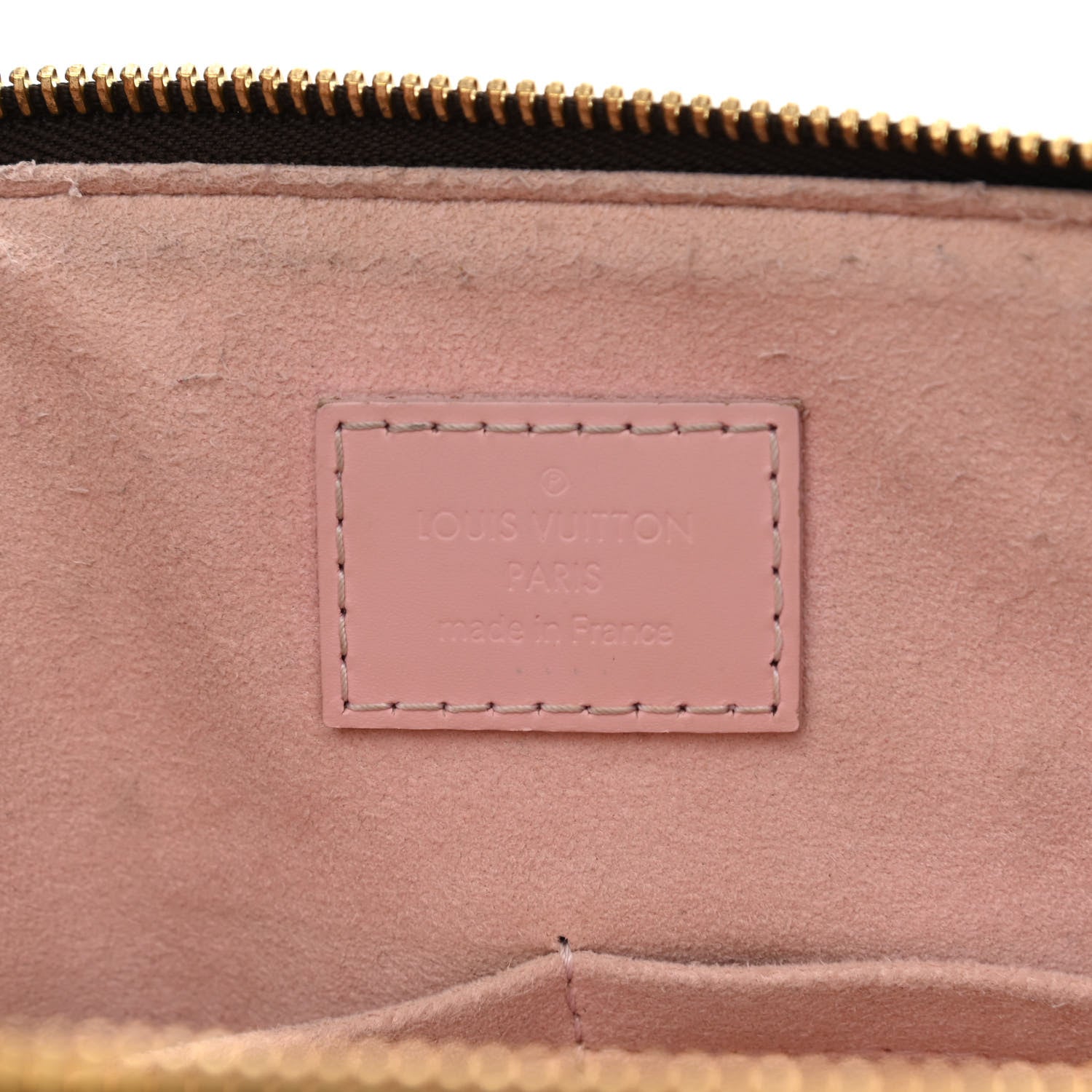Louis Vuitton Damier Ebene Caissa Tote PM Rose Ballerine 6 of 12