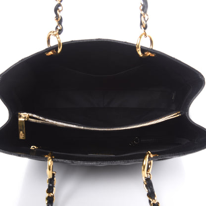 Chanel Caviar Quilted Grand Shopping Tote GST Black 5 of 10