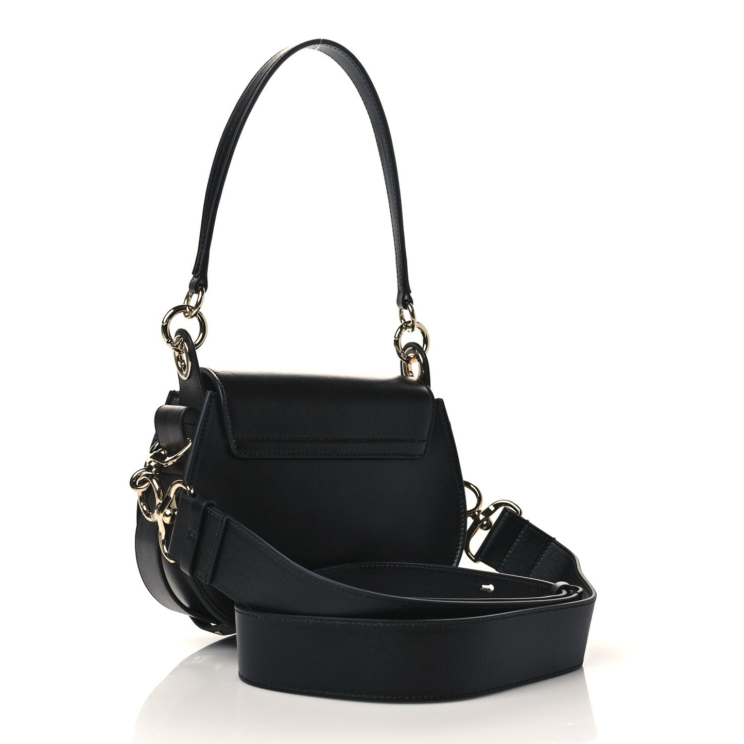 Calfskin Small Tess Bag Black