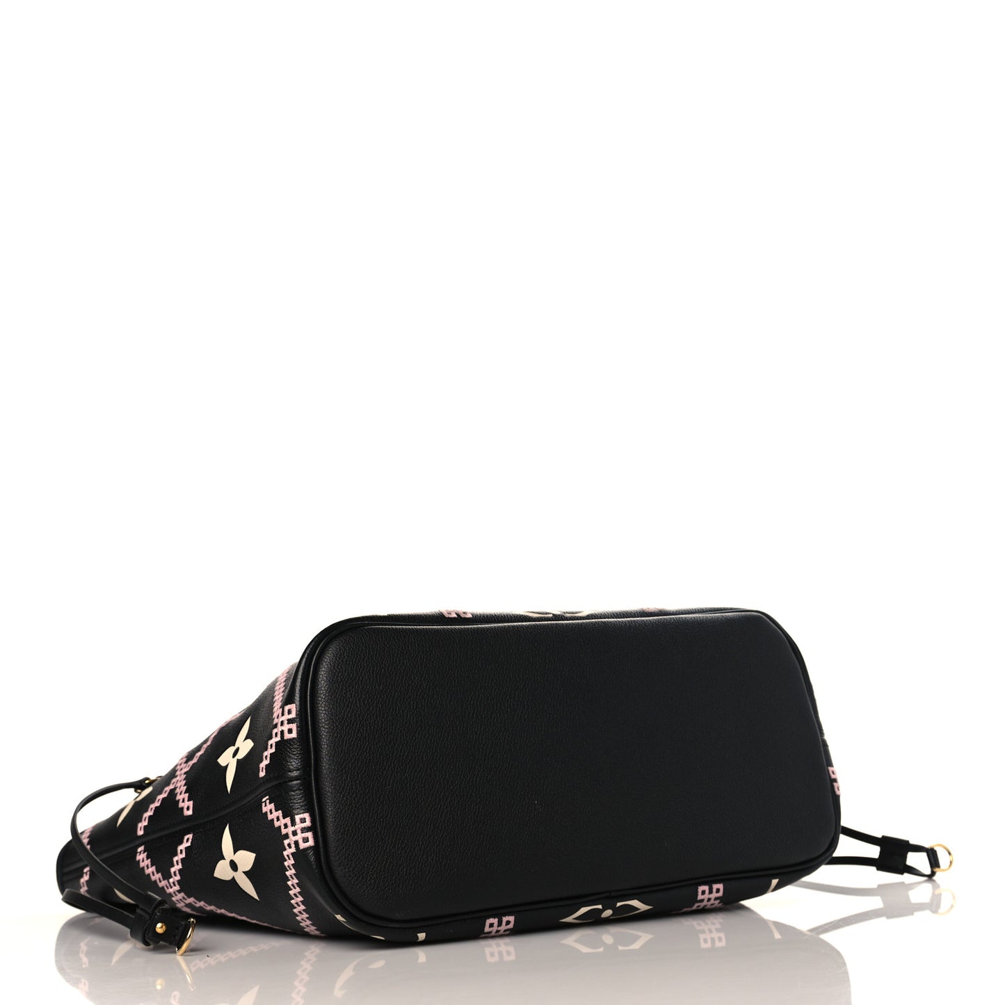 Empreinte Monogram Giant Broderies Neverfull MM Black