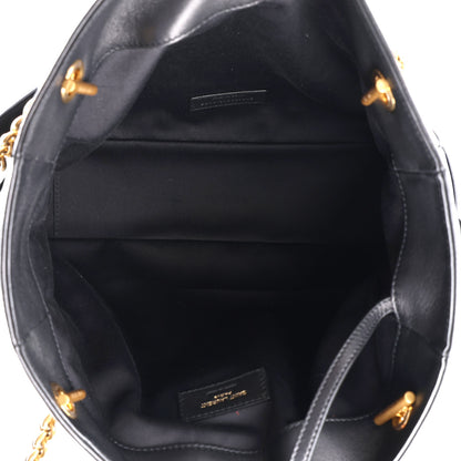 Saint Laurent Lambskin Small Jamie Shopping Tote Black 7 of 11