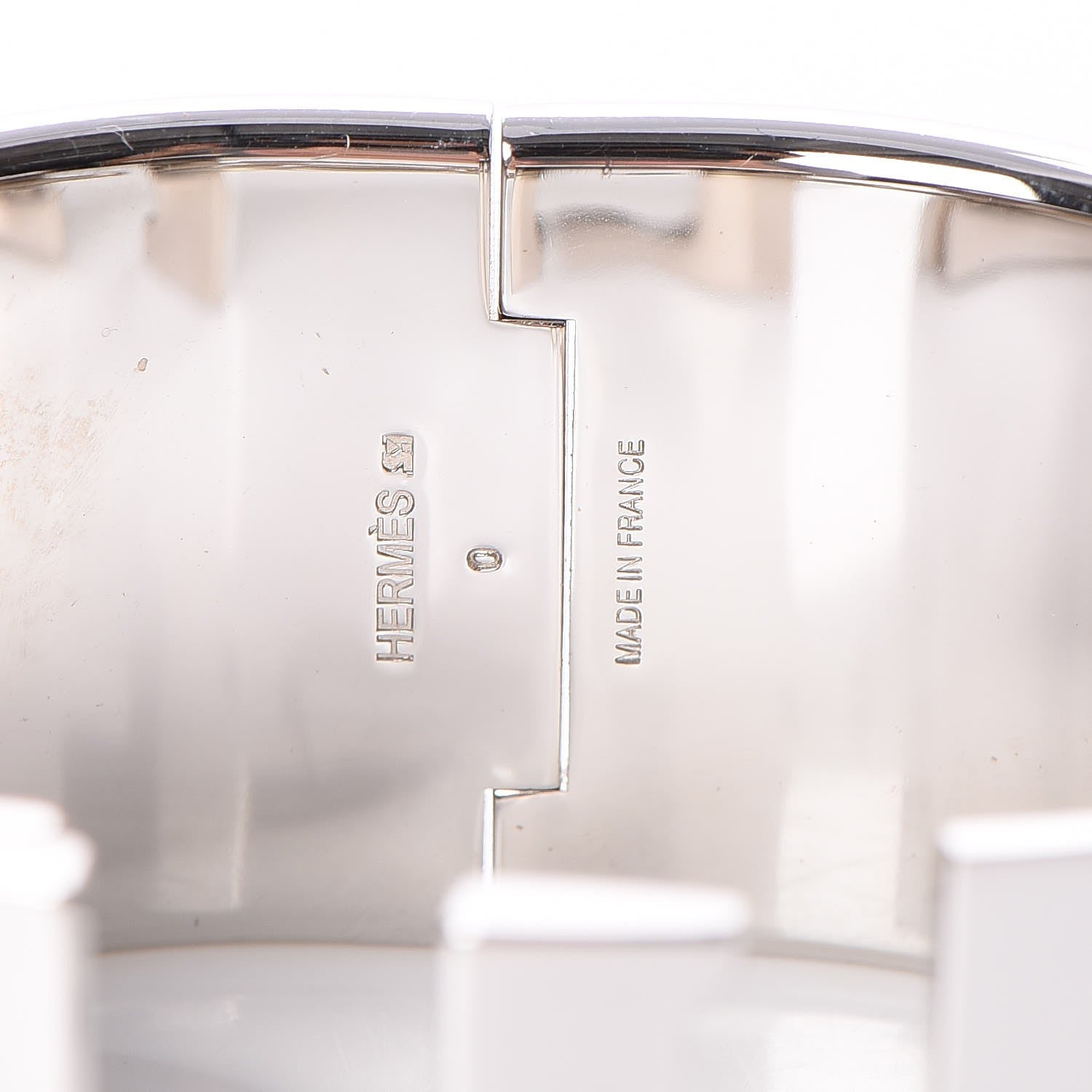 Hermes Enamel Extra Wide Clic Clac H Bracelet GM Black 5 of 6