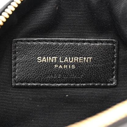 Saint Laurent Lambskin Monogram Mini Sade Tube Bag Black 6 of 12