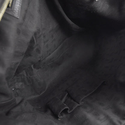 Gucci Leather Large Web Heritage Tote Dark Brown 7 of 9