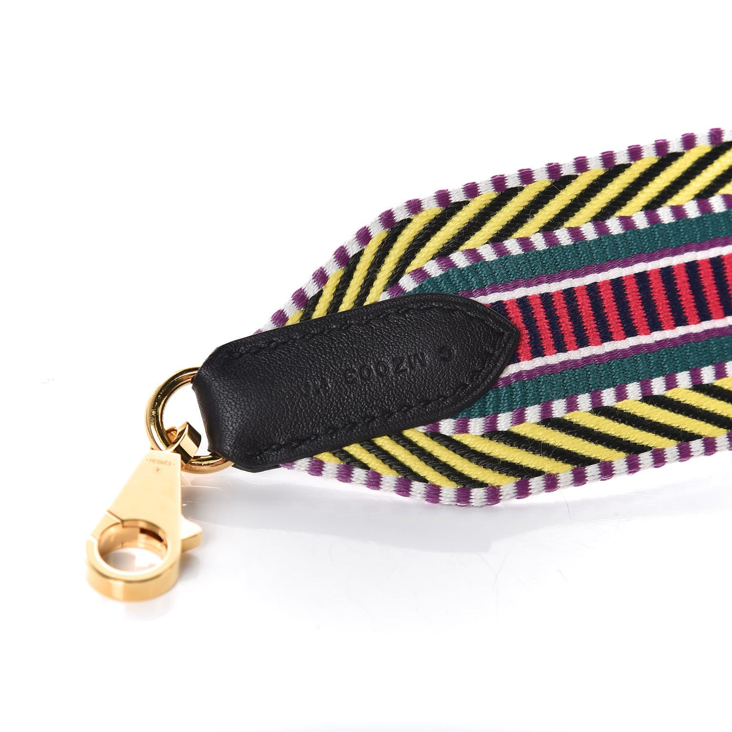 Toile Swift 50mm Sangle Cavale Shoulder Strap Multicolor Black