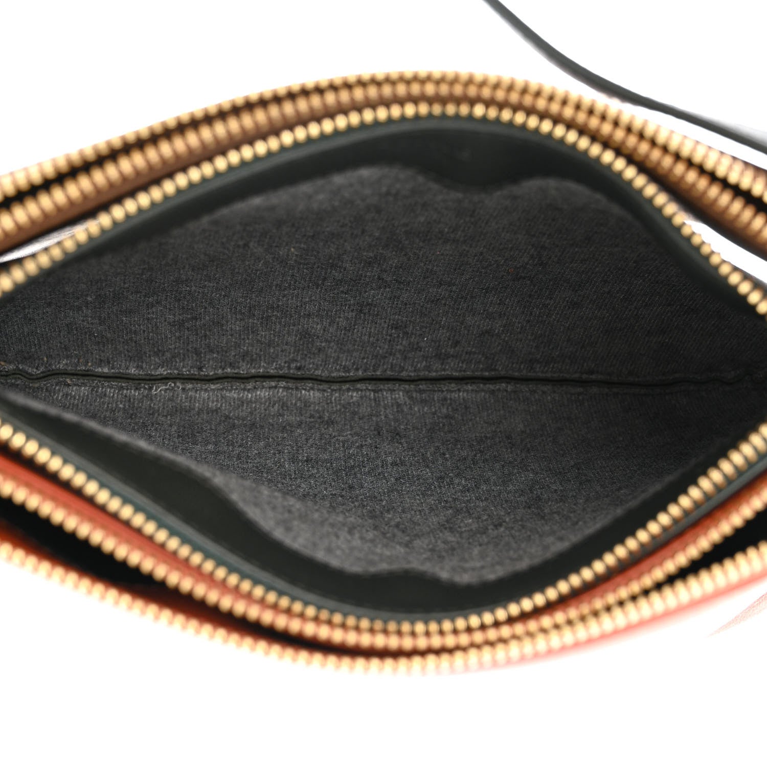 Celine Lambskin Small Multicolor Trio Crossbody Bag Tan Multicolor 6 of 11