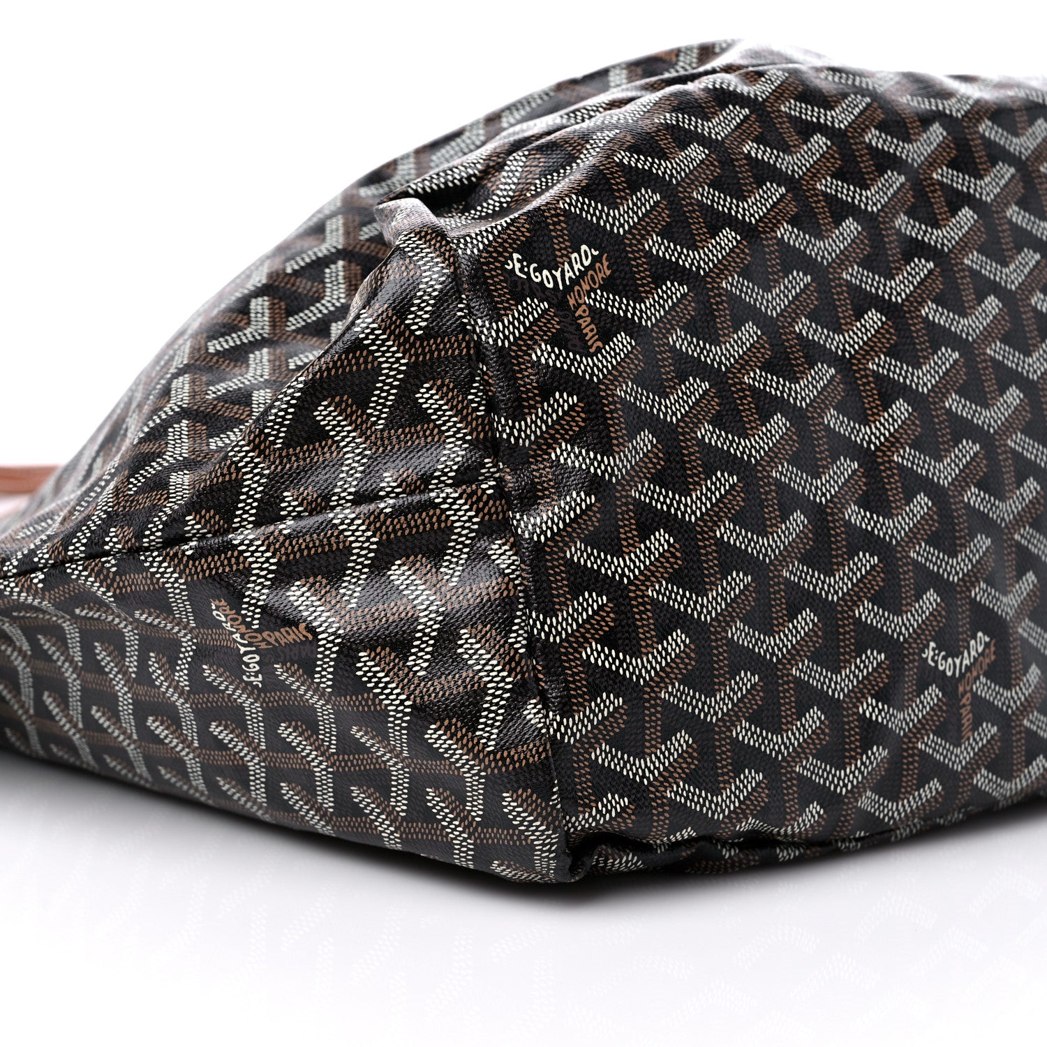 Goyard Goyardine Saint Louis GM Black Gold 7 of 10