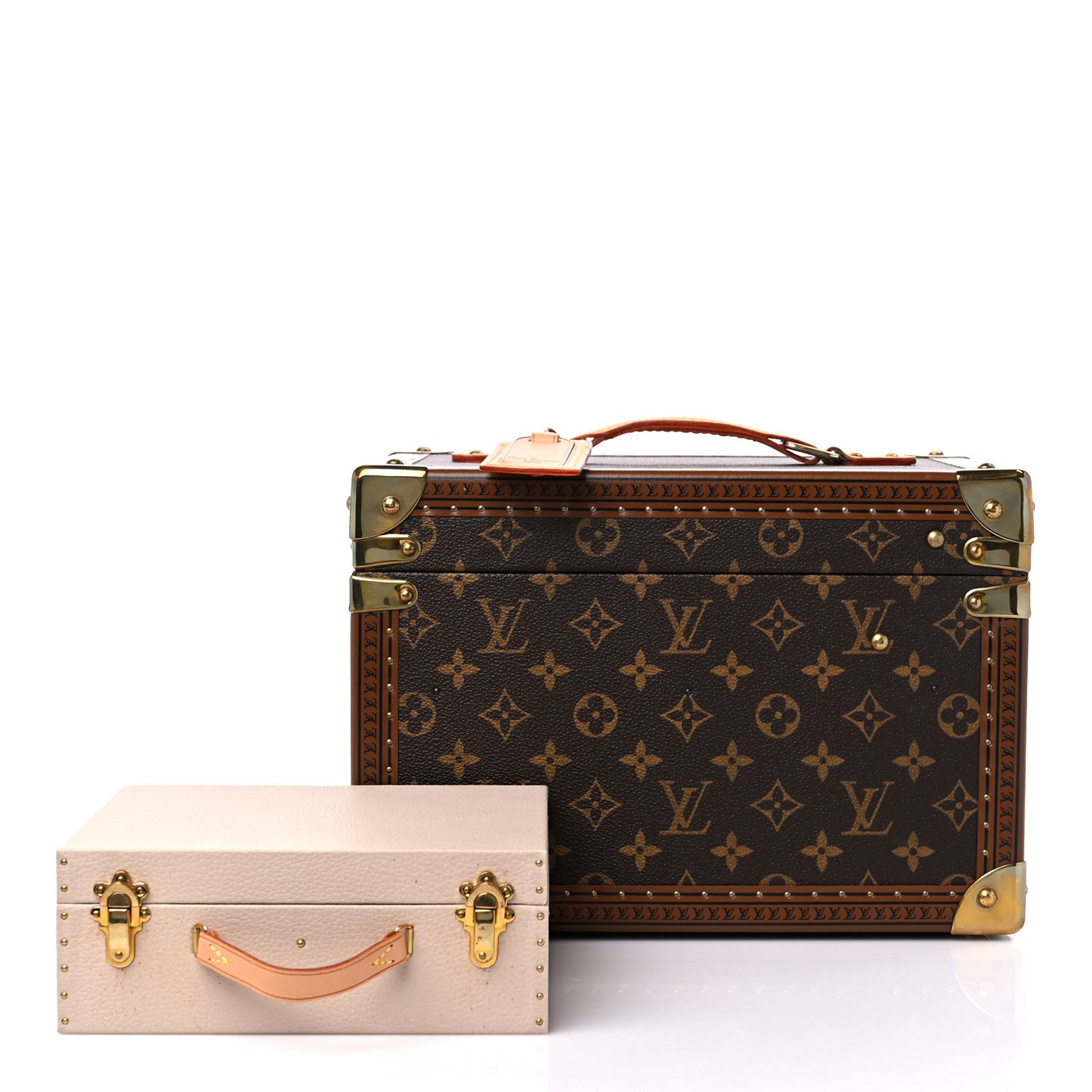 Monogram Boite Flacons Beauty Train Trunk Case