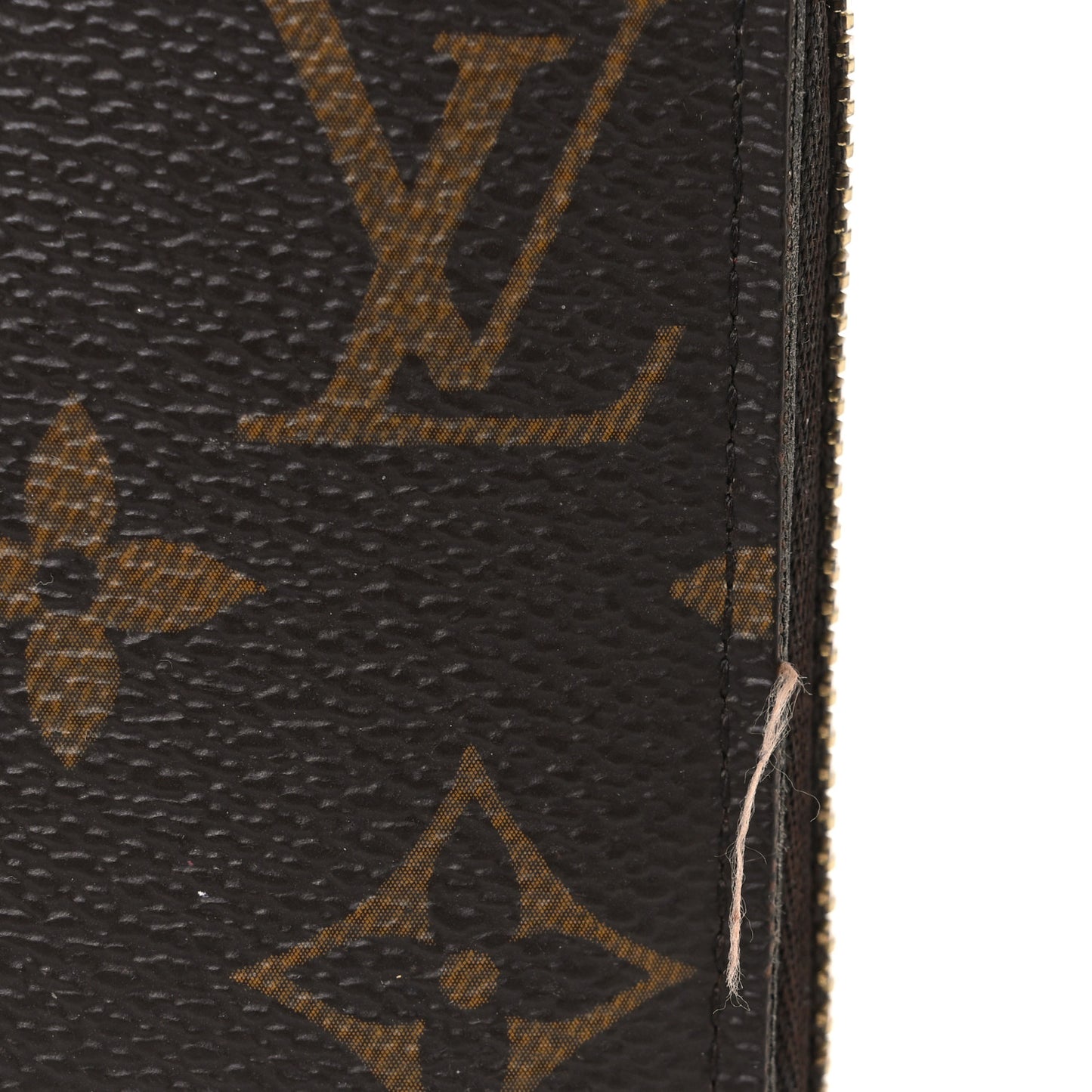 Monogram Zippy Wallet Coquelicot