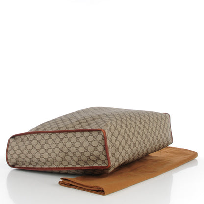 Gucci GG Plus Monogram Large Signature Web Loop Tote Brown 5 of 10