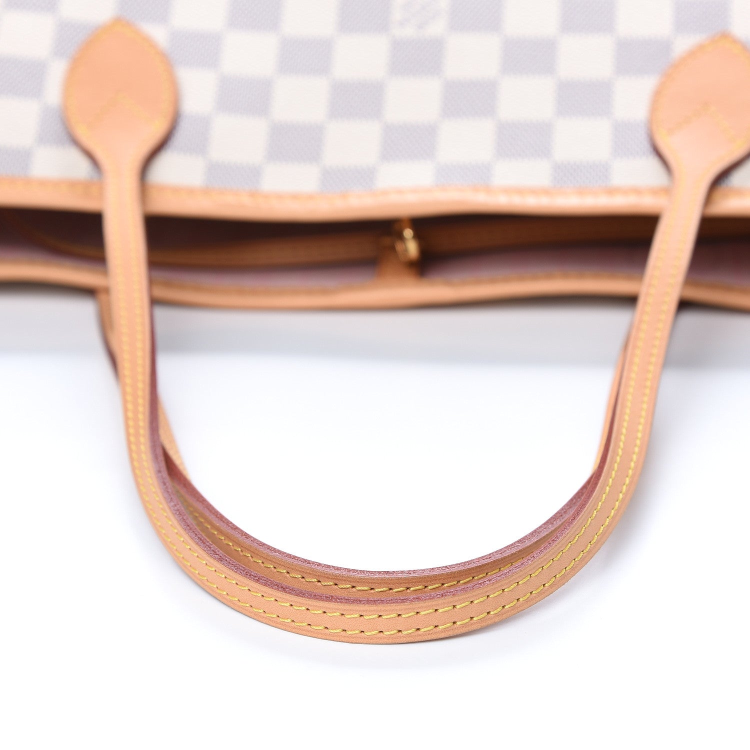 Louis Vuitton Damier Azur Neo Neverfull MM Rose Ballerine 10 of 13