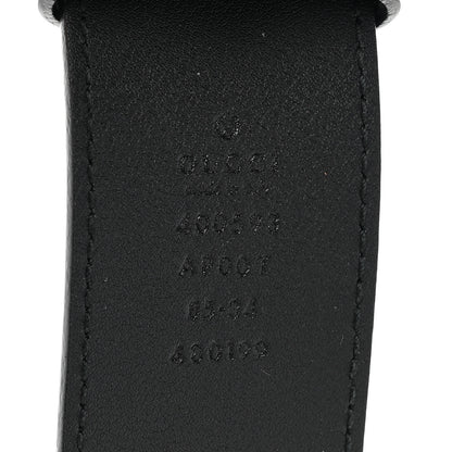 Gucci Calfskin Double G 40mm Belt 85/34 Black 3 of 4
