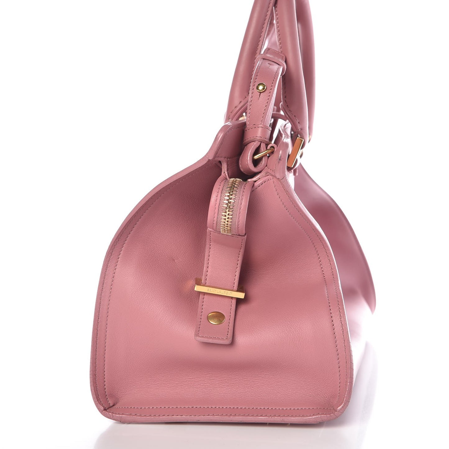 Calfskin Small Classic Y Cabas Vieux Rose