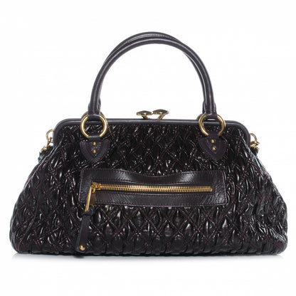 Marc Jacobs Elastic Quilted Stam Plum 1 of 7