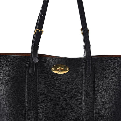 Mulberry Small Classic Grain Bayswater Tote Black 7 of 12