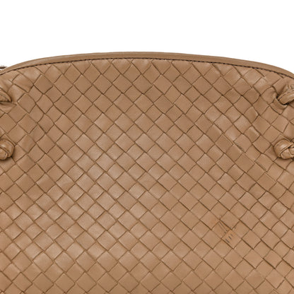 Bottega Veneta Nappa Intrecciato Nodini Crossbody Messenger Camel 7 of 10