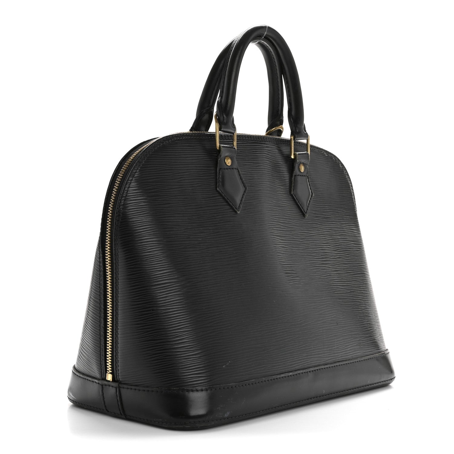 Louis Vuitton Epi Alma PM Black 3 of 16
