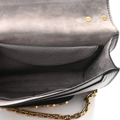 Christian Dior Metallic Grained Calfskin J'Adior Chain Flap Bag Gunmetal 5 of 8