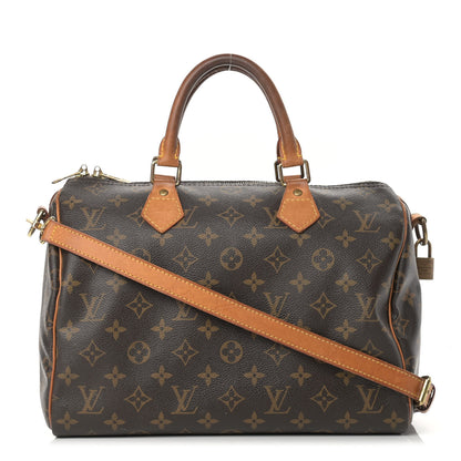 Louis Vuitton Monogram Speedy Bandouliere 30 1 of 26