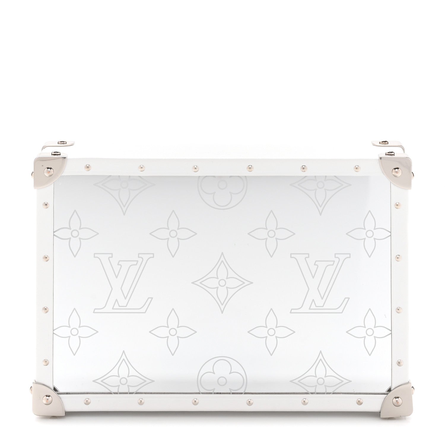 Louis Vuitton Monogram Mirror Jewelry Box White 1 of 10