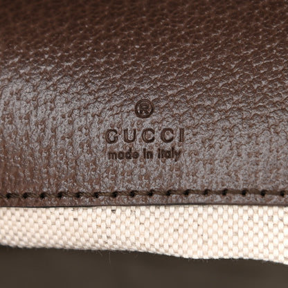 Gucci GG Supreme Monogram Textured Dollar Calfskin Blondie Belt Bag 120 48 Beige Ebony New Acero 6 of 9