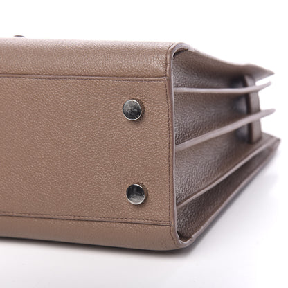 Saint Laurent Grained Calfskin Baby Sac De Jour Taupe 7 of 10