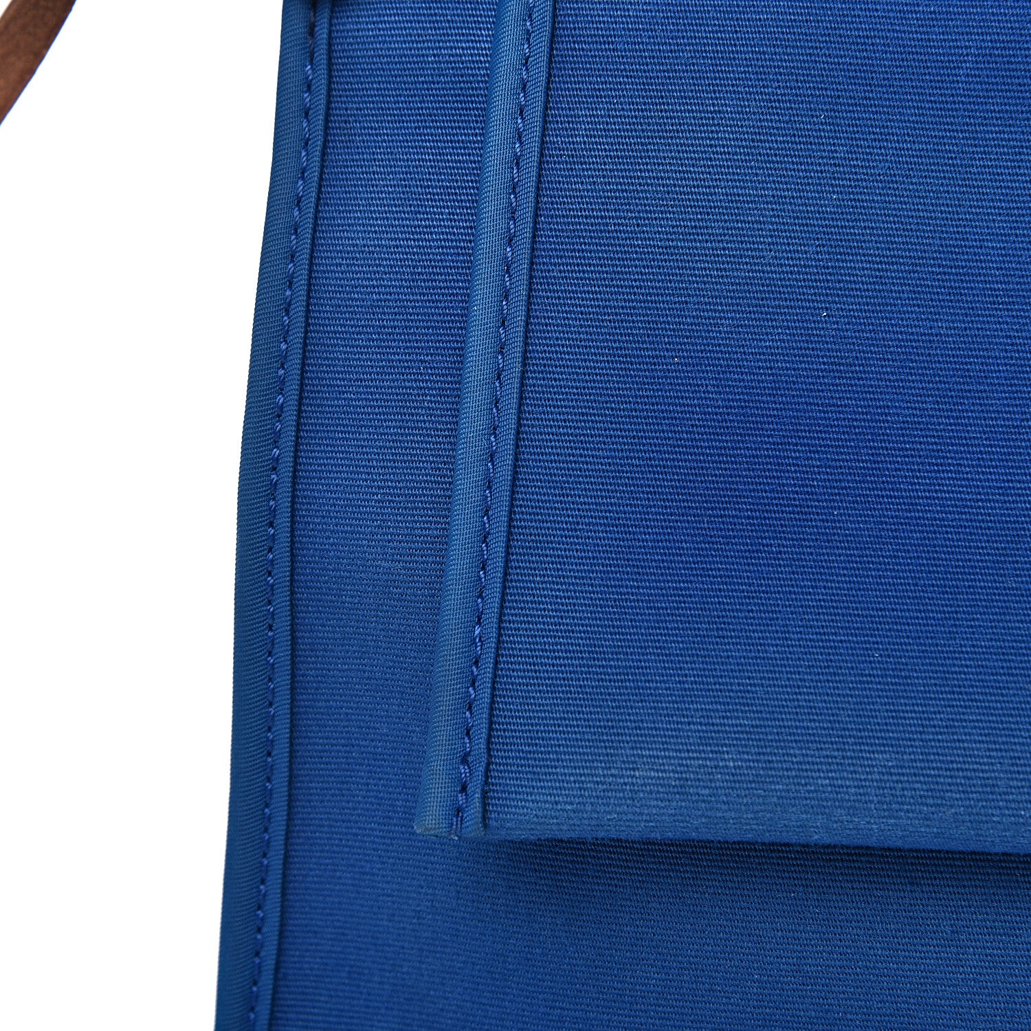 Hermes Vache Hunter Toile Herbag Zip 31 PM Azur Natural 13 of 15