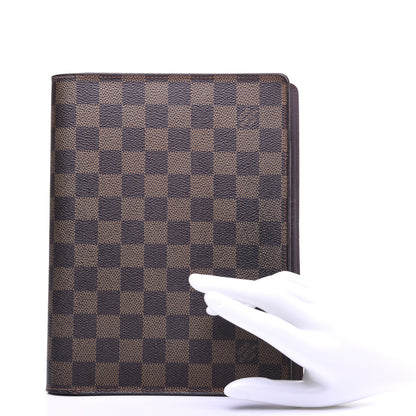 Louis Vuitton Damier Ebene Desk Agenda Cover 2 of 11