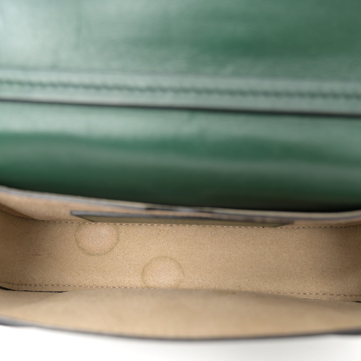 Goatskin Quilted GV3 Mini Pocket Convertible Bag Green Forest