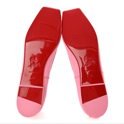 Christian Louboutin Nappa Mamadrague Flats 38 Calipso 6 of 9