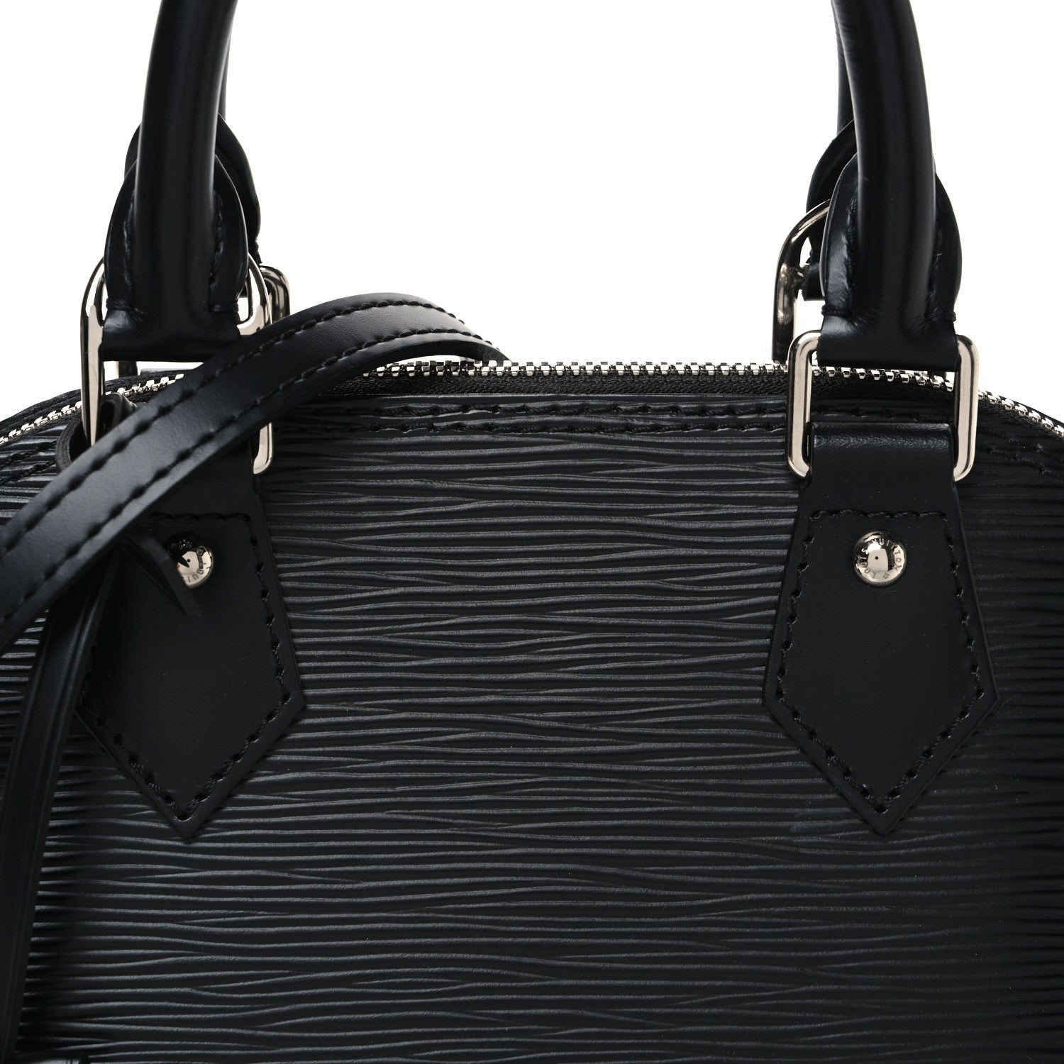 Louis Vuitton Epi Alma BB Black 7 of 9
