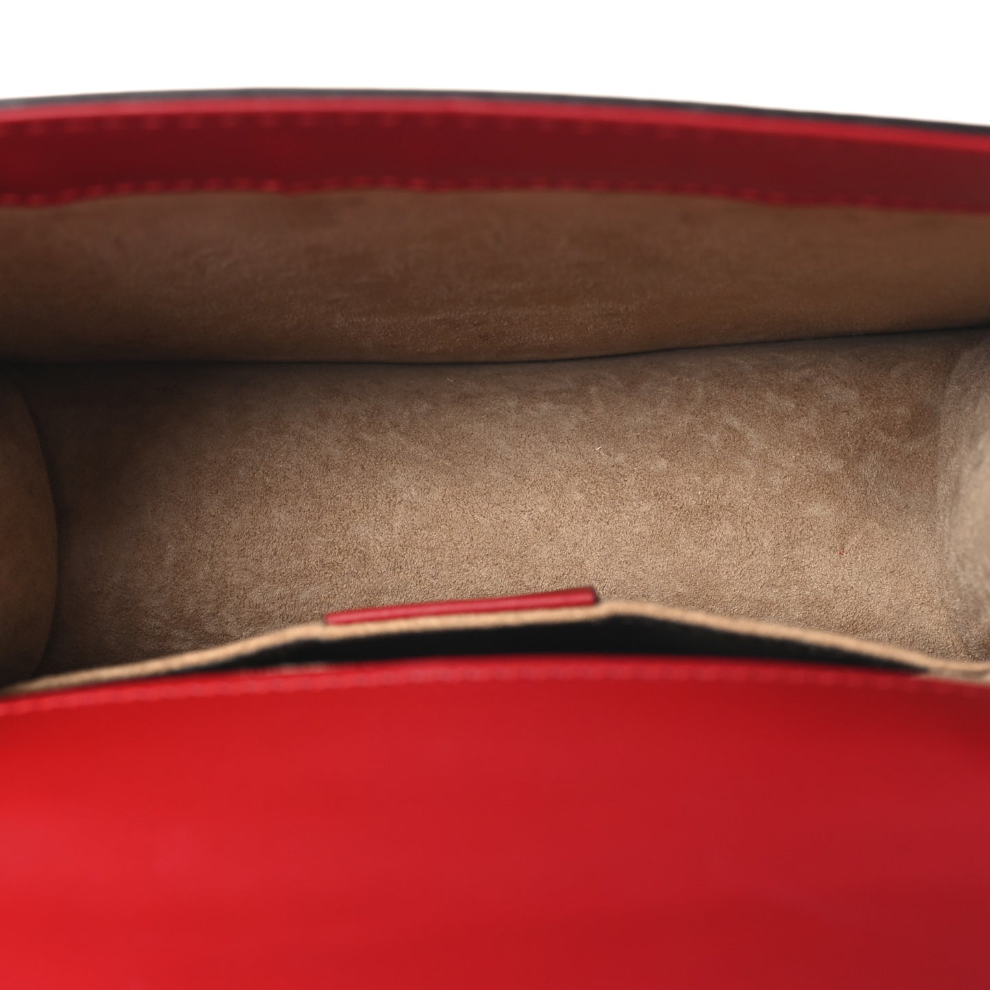 Calfskin Mini Sylvie Chain Shoulder Bag Hibiscus Red