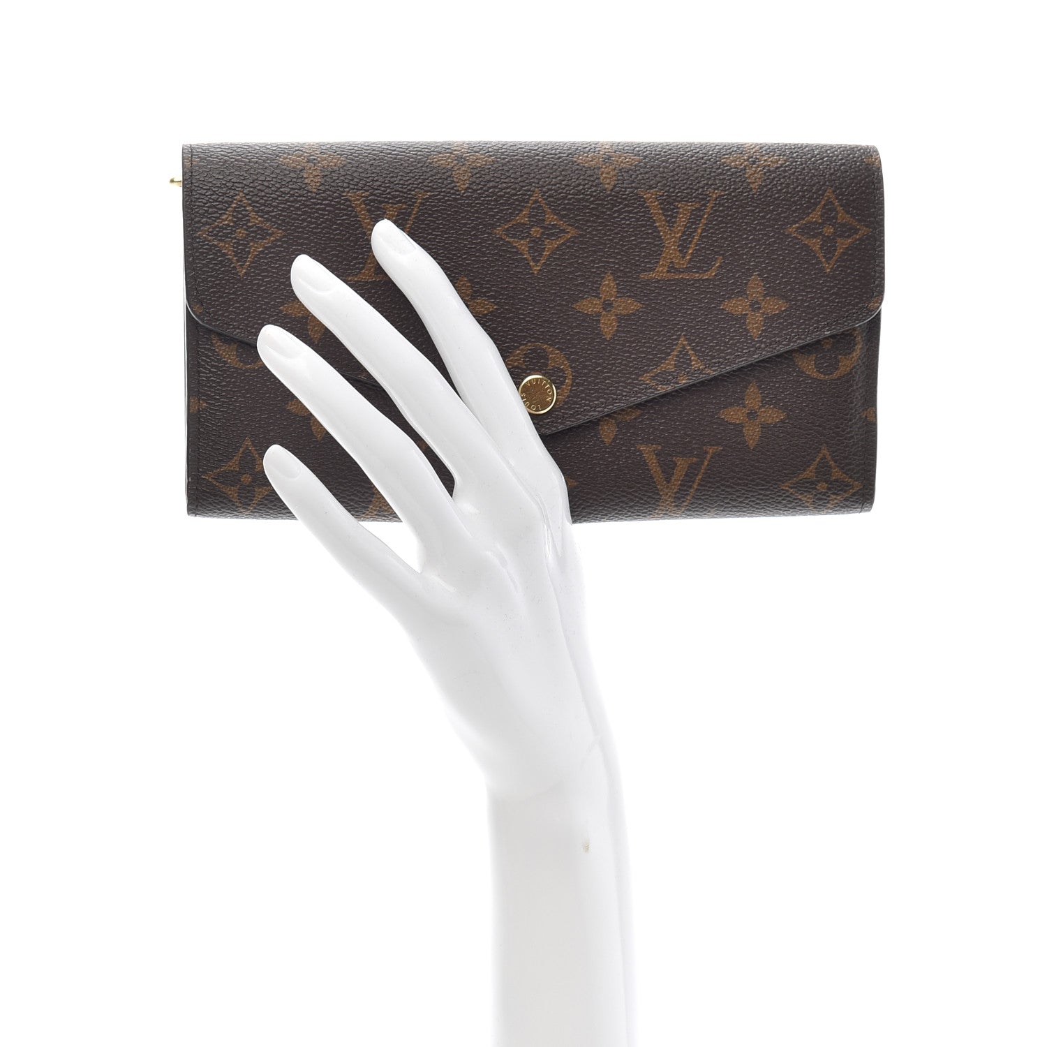 Louis Vuitton Monogram Sarah Wallet NM Fuchsia 2 of 7