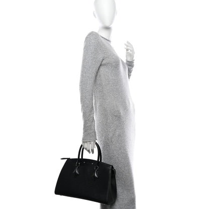 Louis Vuitton Epi Soufflot MM Black 2 of 11
