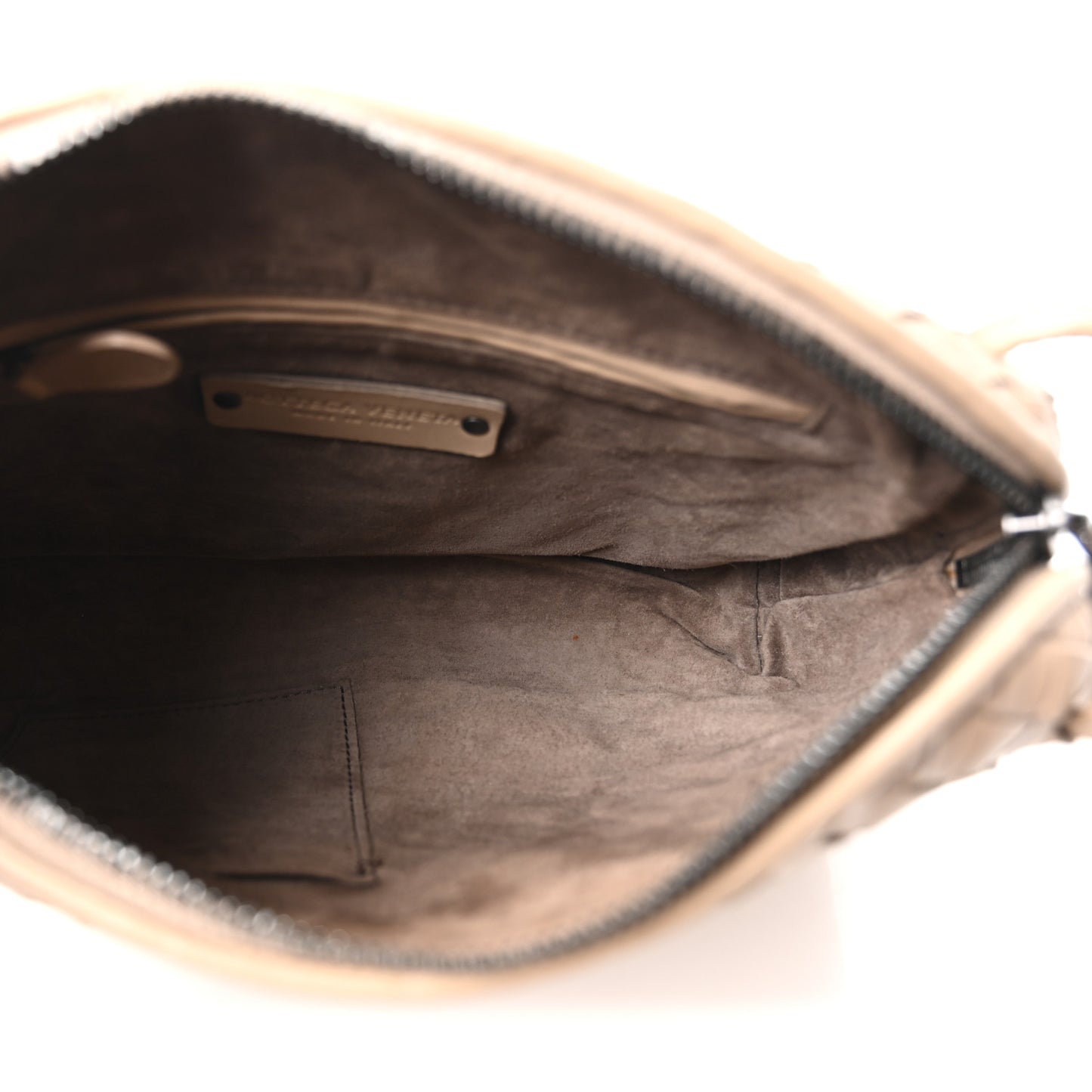 Nappa Intrecciato Nodini Crossbody Messenger Maple