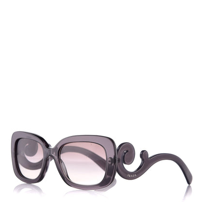 Prada Acetate Baroque Sunglasses SPR 27O Grey 1 of 8