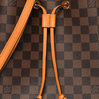 Louis Vuitton Damier Ebene Neonoe MM Safran 6 of 11