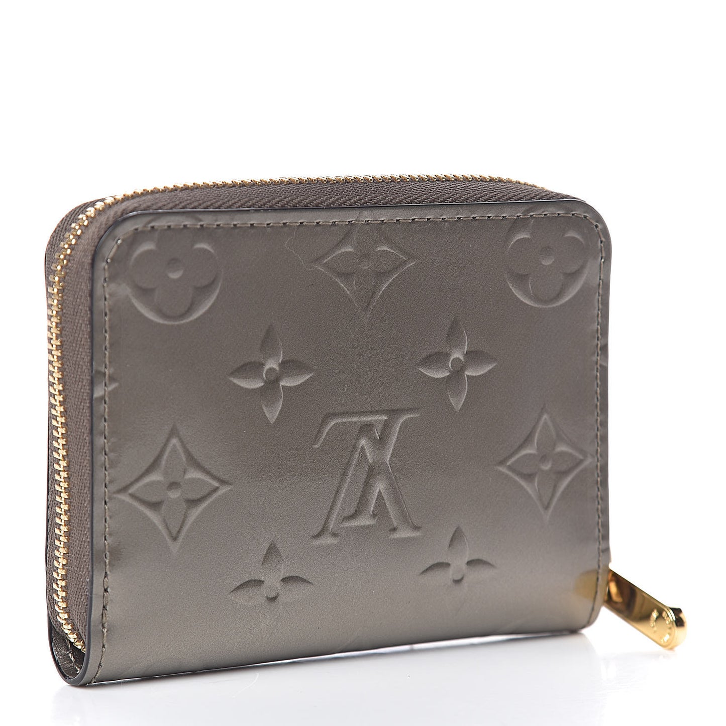 Vernis Zippy Coin Purse Champagne Metallise
