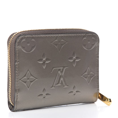 Louis Vuitton Vernis Zippy Coin Purse Champagne Metallise 3 of 7