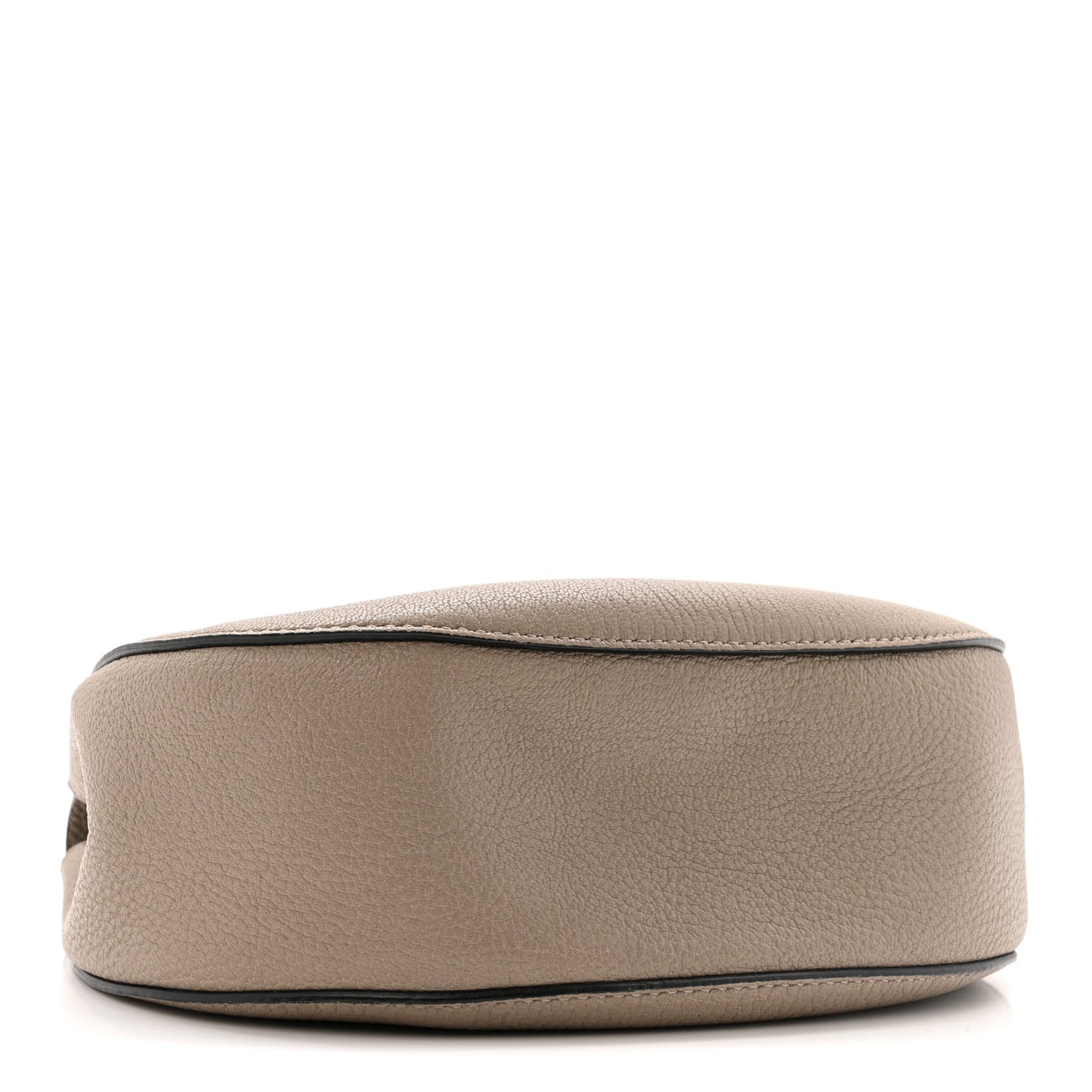 Grained Lambskin Drew Shoulder Bag Motty Grey
