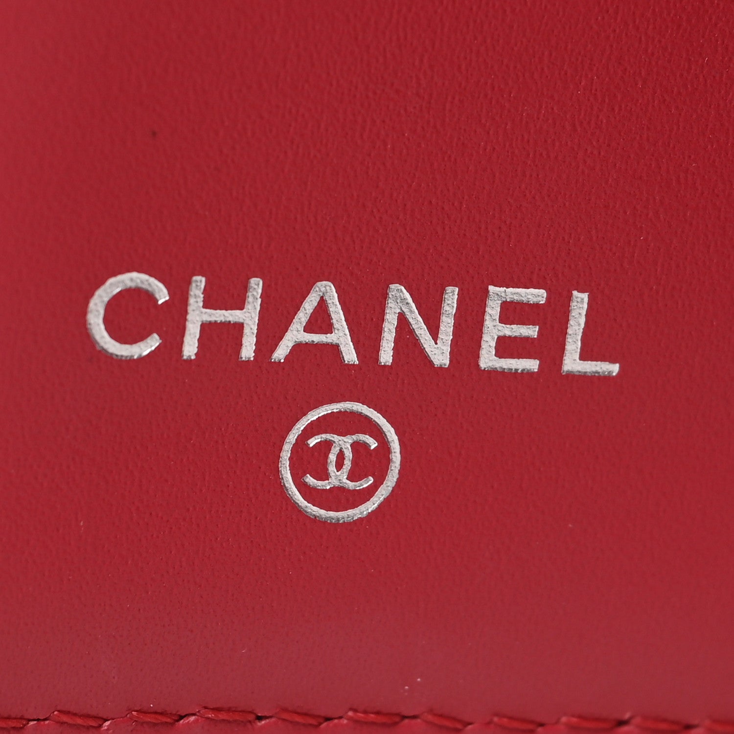 Chanel Metallic Caviar Quilted Large Flap Wallet Dark Pink 6 of 12