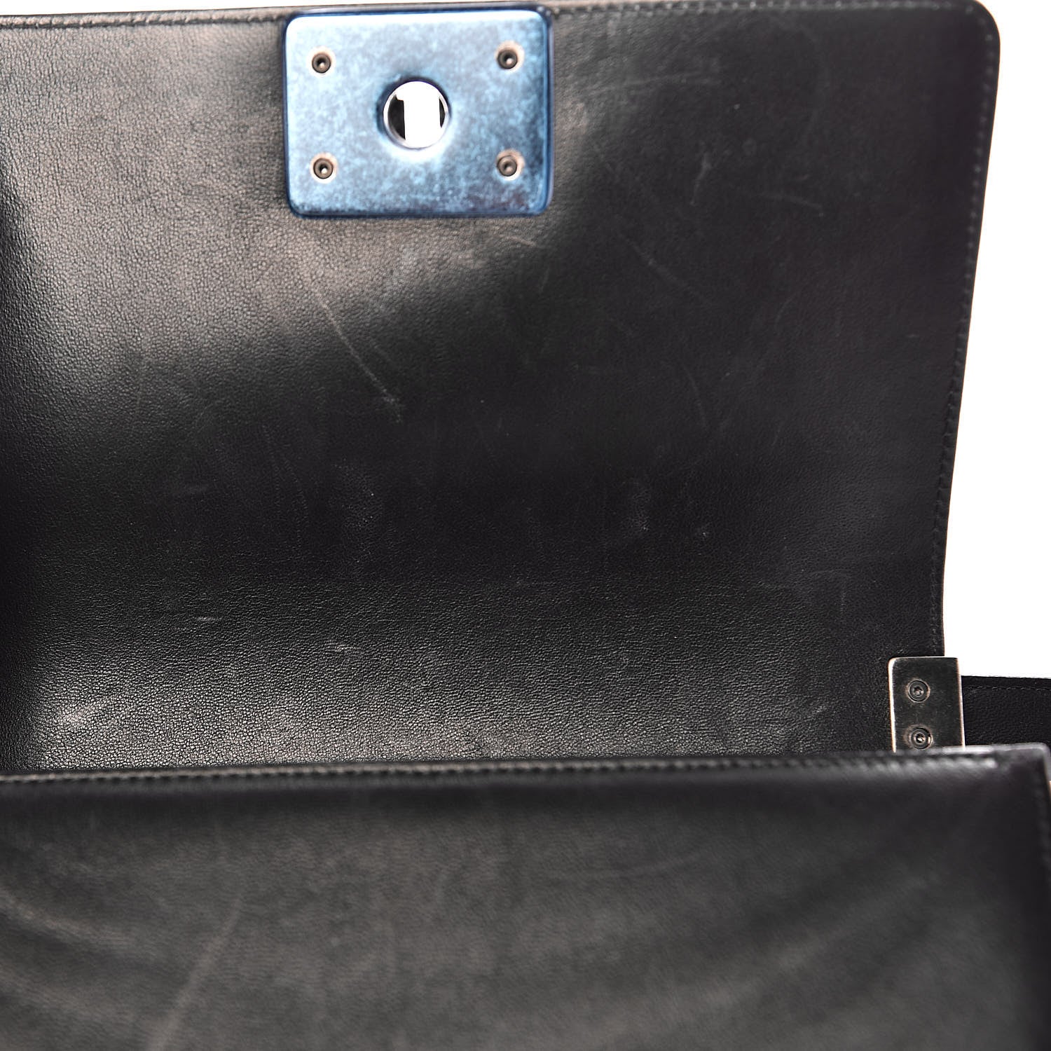 Chanel Galuchat Stingray Small Boy Flap Black 8 of 11